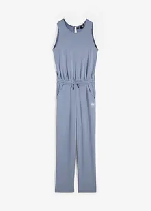 Extra mjuk, snabbtorkande sportjumpsuit i neopren med vida ben, bonprix