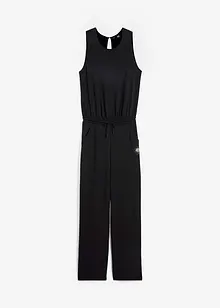 Extra mjuk, snabbtorkande sportjumpsuit i neopren med vida ben, bonprix