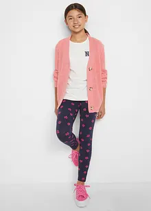 Leggings med ekologisk bomull (2-pack), bonprix