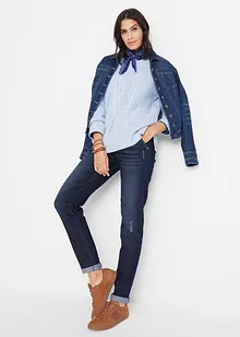 Boyfriend Jeans Mid Waist, Comfort Stretch, bonprix