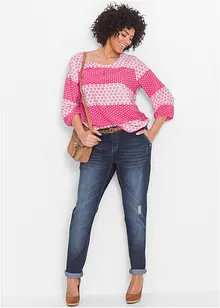 Boyfriend Jeans Mid Waist, Comfort Stretch, bonprix