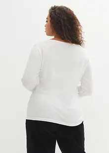 Långärmad bomullstopp, bonprix