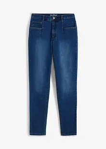 Stretchiga mom jeans med hög midja, bonprix