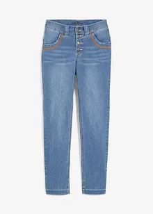 Stretchjeans med medelhög midja och raka ben, bonprix