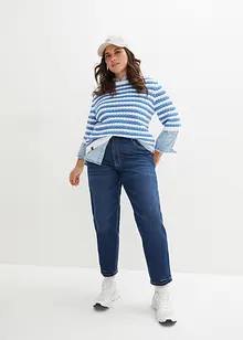 Mom Jeans High Waist, cropped, bonprix