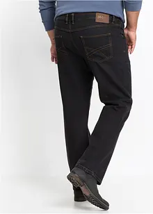 Classic Fit jeans med resår i sidan av midjan, Straight, bonprix
