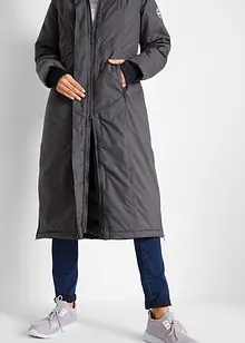 Vattentät funktionskappa med fuskpäls, bonprix