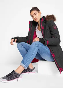 Vattentät funktionsparkas, vadderad, bonprix