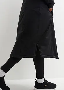 Vattentät funktionskappa med fuskpäls, bonprix