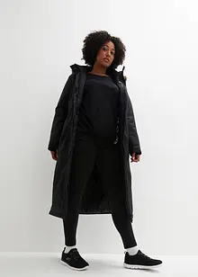 Vattentät funktionskappa med fuskpäls, bonprix