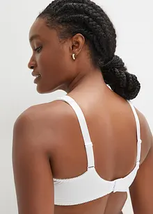 T-shirtbehå med bygel och glansigt material (2-pack), bonprix