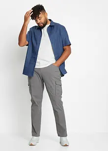 Slim Fit Stretch Cargo Straight, bonprix