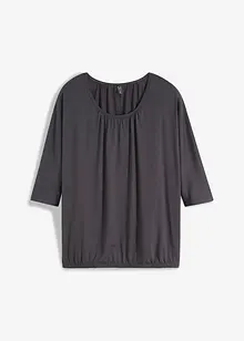 Oversizetopp i materialmix, bonprix