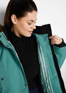 Vattentät funktionsjacka med huva, bonprix