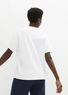 Oversizetopp i tung interlockjersey av ekologisk bomull, bonprix