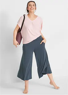 Loungeculotter med vida ben, bonprix