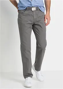 Byxa i twill av bomull, Regular Fit, Straight, bonprix