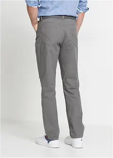Byxa i twill av bomull, Regular Fit, Straight, bonprix