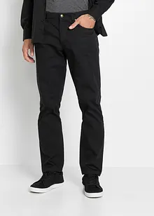 Byxa i twill av bomull, Regular Fit, Straight, bonprix