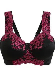 Avlastande BH utan bygel, med vadderade axelband, bonprix