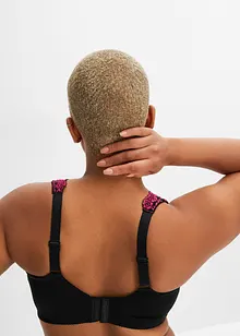 Avlastande BH utan bygel, med vadderade axelband, bonprix