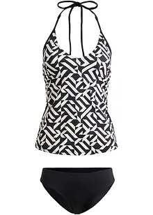 Tankini i återvunnen polyamid (2 delar), bonprix