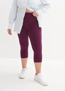 Caprileggings med bekväm midja, bonprix