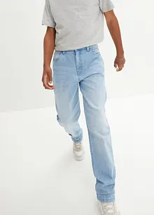 Loose Fit Stretch Jeans med justerbar midja för barn, Straight, bonprix