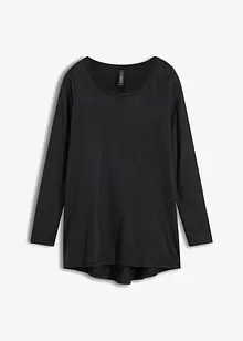 Långärmad lång topp, bonprix