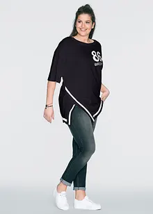 Oversizetopp i mjuk viskosmix, bonprix