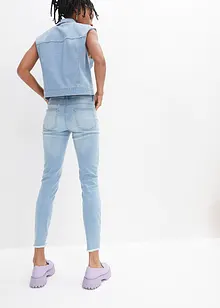 Extra tajta stuprörsjeans, destroyed, bonprix