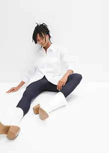 Leggings med jeanslook i bomullsmix, bonprix