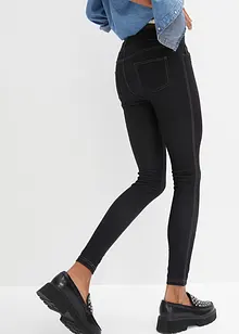 Leggings med jeanslook i bomullsmix, bonprix