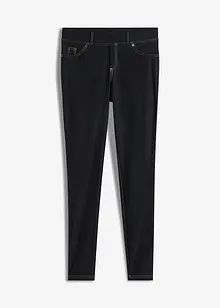 Leggings med jeanslook i bomullsmix, bonprix