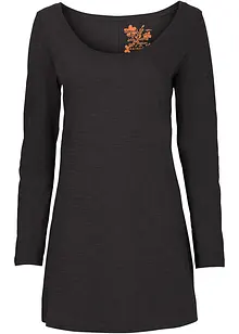 Långärmad lång topp, bonprix