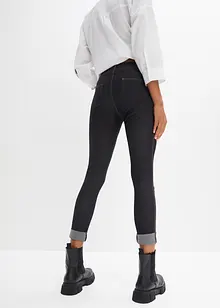 Leggings med jeanslook i bomullsmix, bonprix
