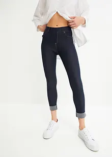 Leggings med jeanslook i bomullsmix, bonprix