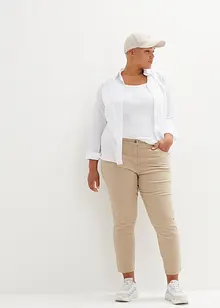 7/8-byxa, med hög midja, bonprix