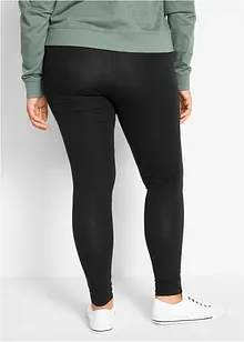 Leggings med ren ekologisk bomull (2-pack), bonprix