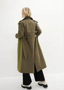 Tvåfärgad trenchcoat, bonprix