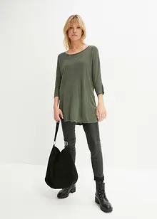 Finstickad tröja med 3/4-ärm, bonprix