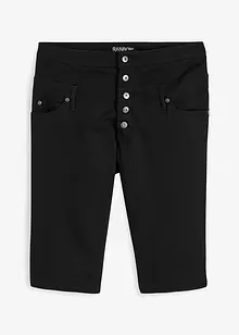 Bermudashorts med hög midja i elastisk bomullsmix, bonprix