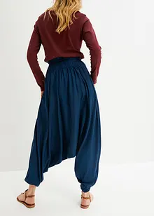 Haremsbyxa av viskos med mjukt fall, bonprix