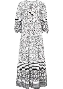 Maxiklänning i följsam viskos, bonprix