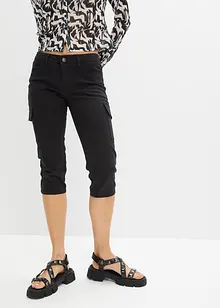 Capribyxa i elastisk bomullsmix, bonprix