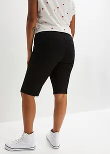 Bermudashorts med hög midja i elastisk bomullsmix, bonprix