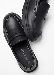 Kraftiga loafers med lätt sula, bonprix