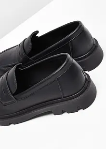 Kraftiga loafers med lätt sula, bonprix