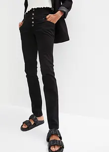 Stretchig twillbyxa, bonprix