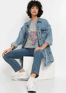 Topp med fjärilstryck, bonprix